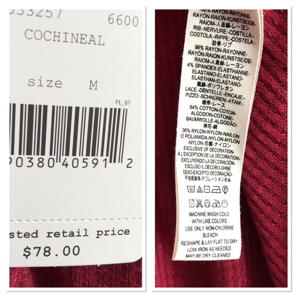 Free People Spring Valley Top NWT - Picture 8 of 8